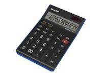 Sharp EL-145TBL - Desktop-Taschenrechner - 14 Stellen - Solarpanel, Speichersicherungsbatterie