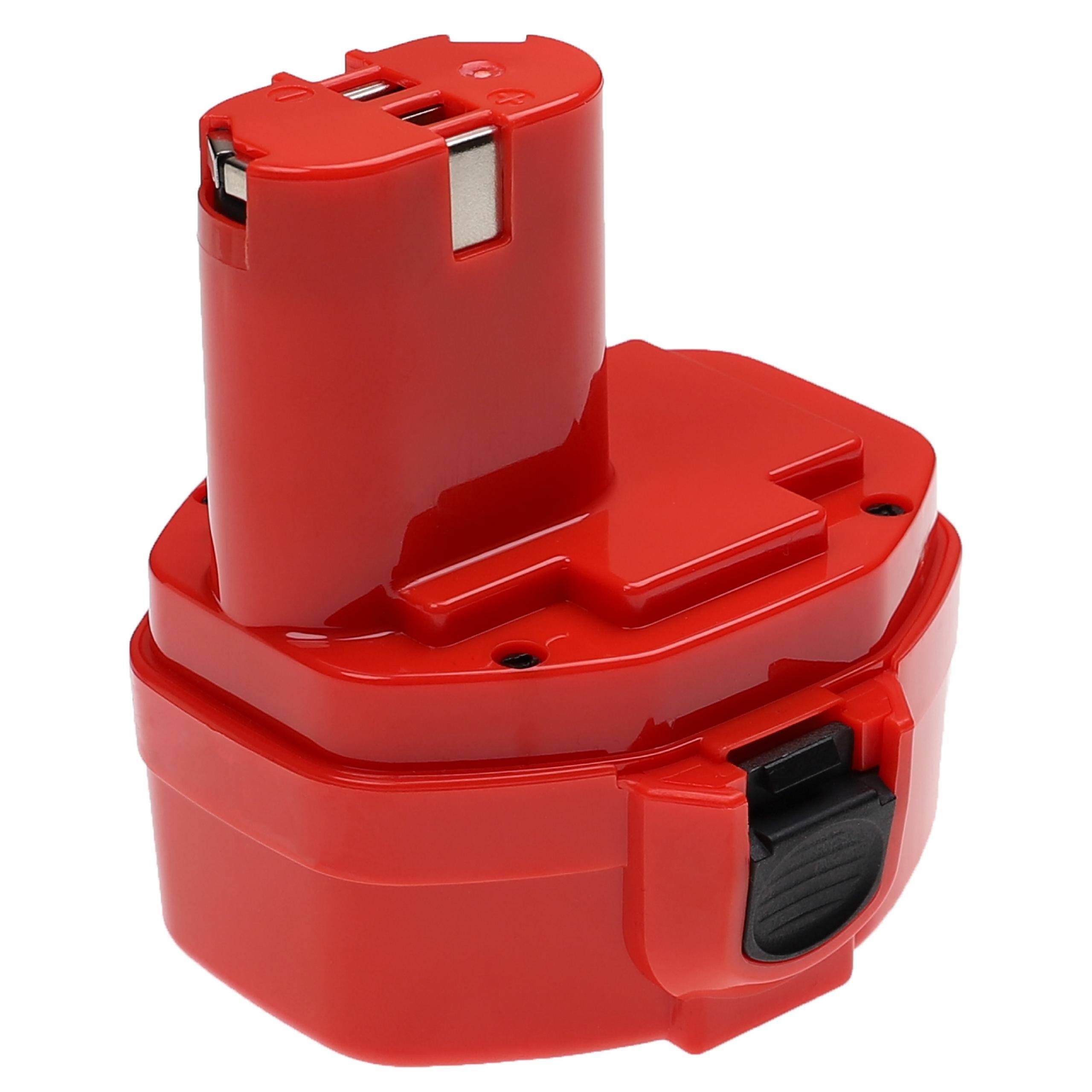 EXTENSILO 2x Akku kompatibel mit Makita 6281DWPE, 6281D, 6333DA, 6333D, 6280DWALE, 6333DWAE, 6333DWA Werkzeug (3300 mAh, NiMH, 14,4 V)