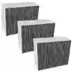 vhbw 3x Aktivkohlefilter kompatibel mit Siemens LF91BA572/02, LF91BA572/01, LF91BA572, LF91BA560/02 Dunstabzugshaube - 22,7 x 18,9 x 10 cm vhbw 3x Aktivkohlefilter kompatibel mit Siemens LF91BA572/02, LF91BA572/01, LF91BA572, LF91BA560/02 Dunstabzugshaube - 22,7 x 18,9 x 10 cm