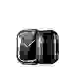 Samo Series Soft TPU kompatibel mit Watch Case Schutzhülle 41mm Uhrengehäuse Schwarz