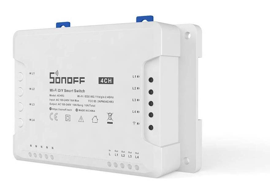 SONOFF WiFi Smart Schalter 4CHR3