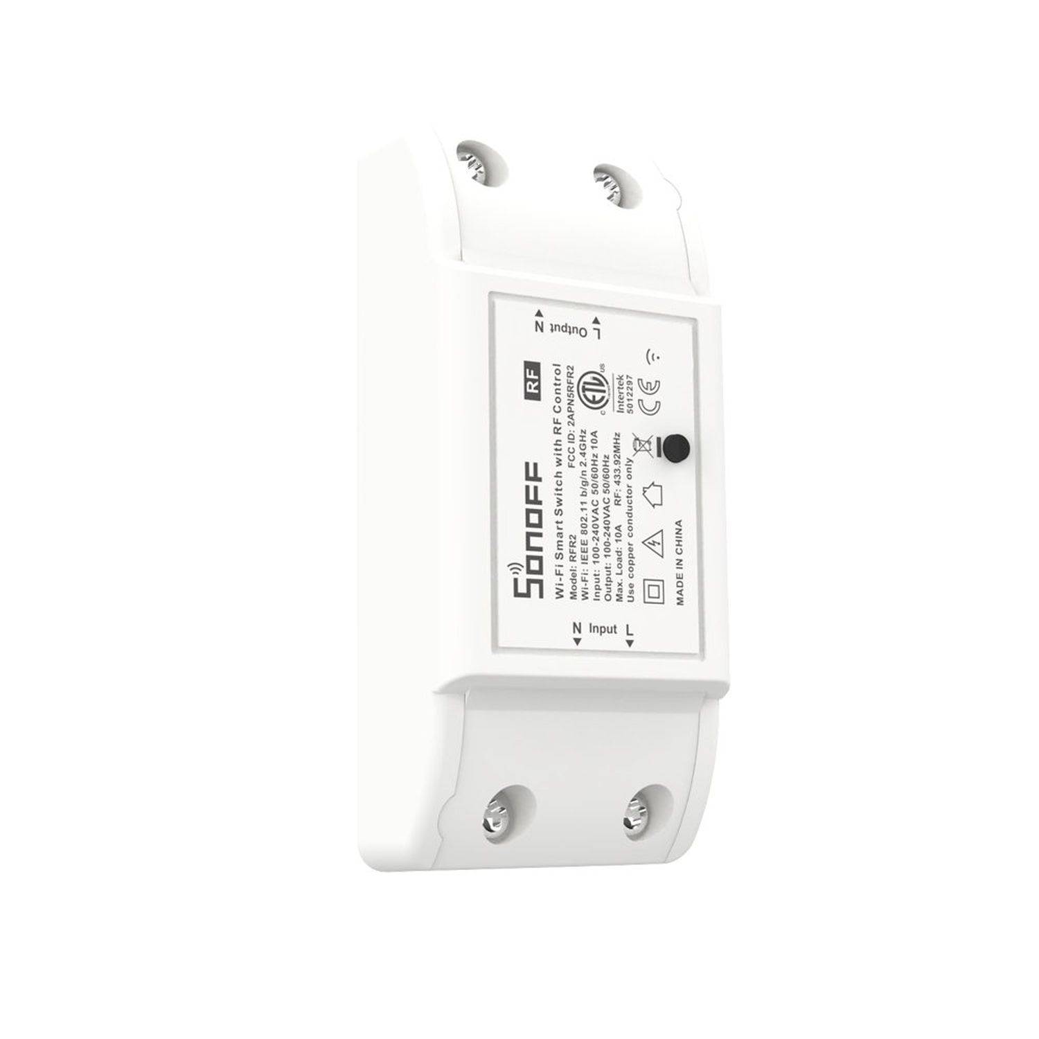 Sonoff RFR2 Smart Wireless Switch Relay Wi-Fi Controller 433MHz RF Weiß (M0802010002)