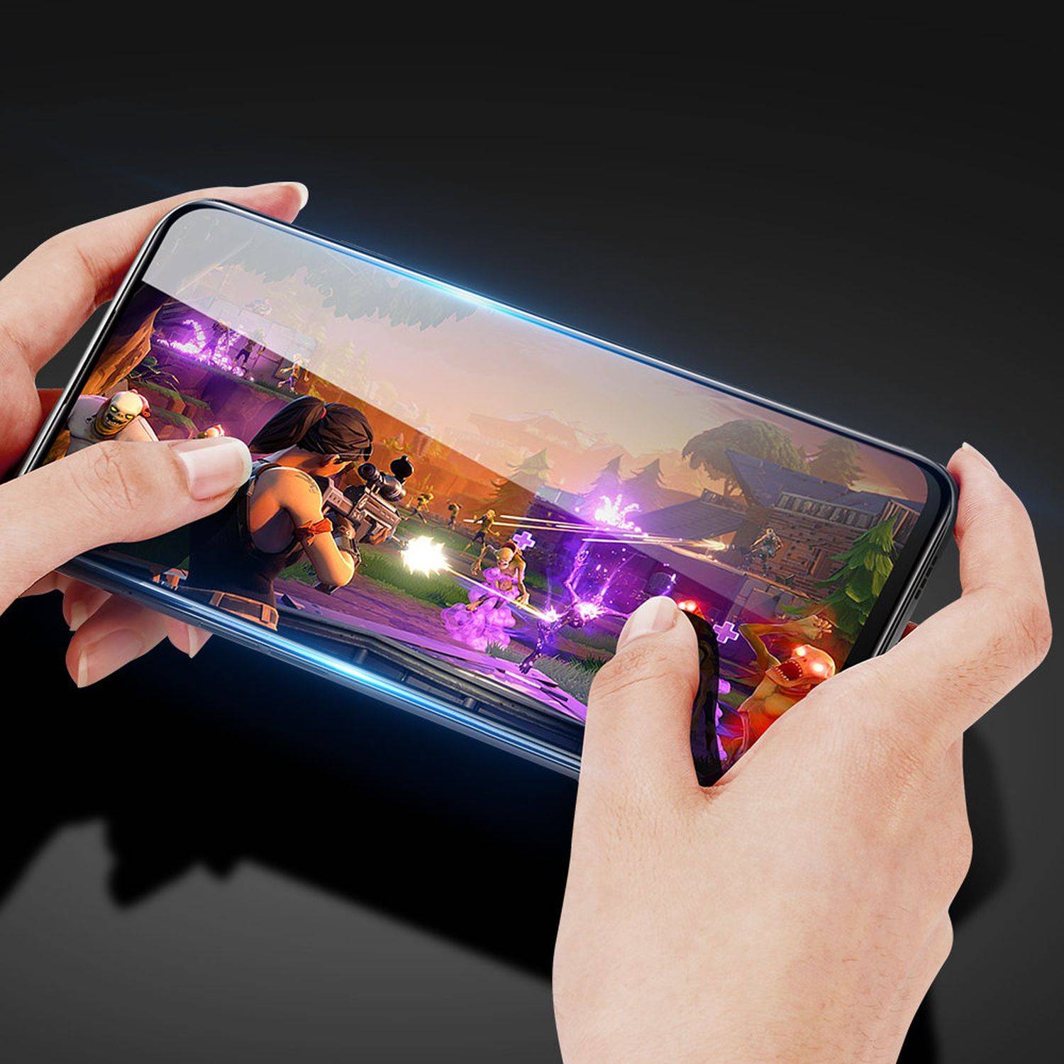 5D Schutz Glas kompatibel mit Realme 8i Curved Folie Vollständig Klebend und Abdeckung