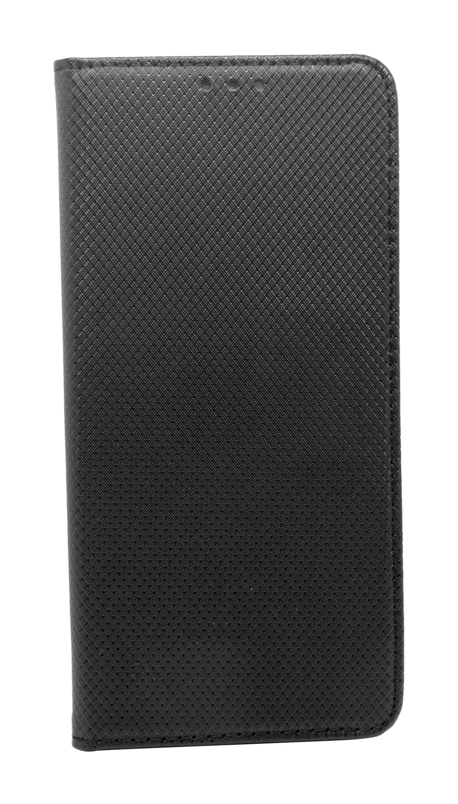 Buch Tasche "Smart" kompatibel mit XIAOMI 12 LITE Schutzhülle mit Standfunktion, Kartenfach Schwarz