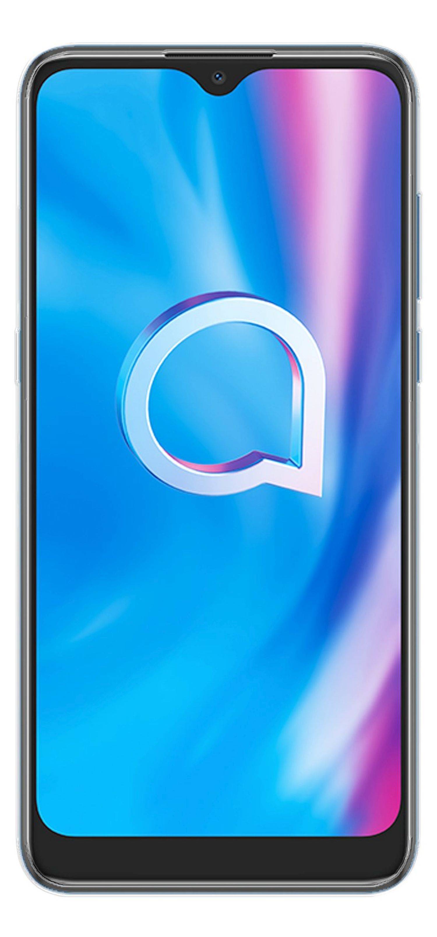 Silikon Hülle Basic kompatibel mit ALCATEL 1S 2021 Case TPU Soft Handy Cover Schutz Transparent
