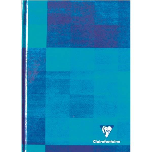 Kladde A5 90g/qm kariert blauer Einband