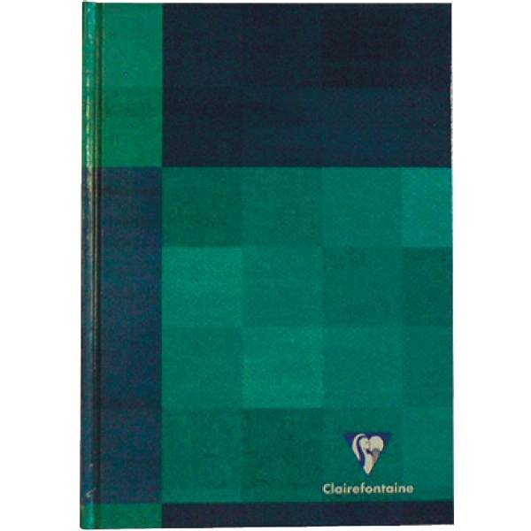Kladde A5 90g/qm kariert blauer Einband