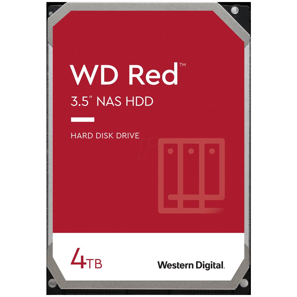 WD Red Plus WD40EFPX - Festplatte - 4 TB - intern - 3.5"" (8.9 cm)