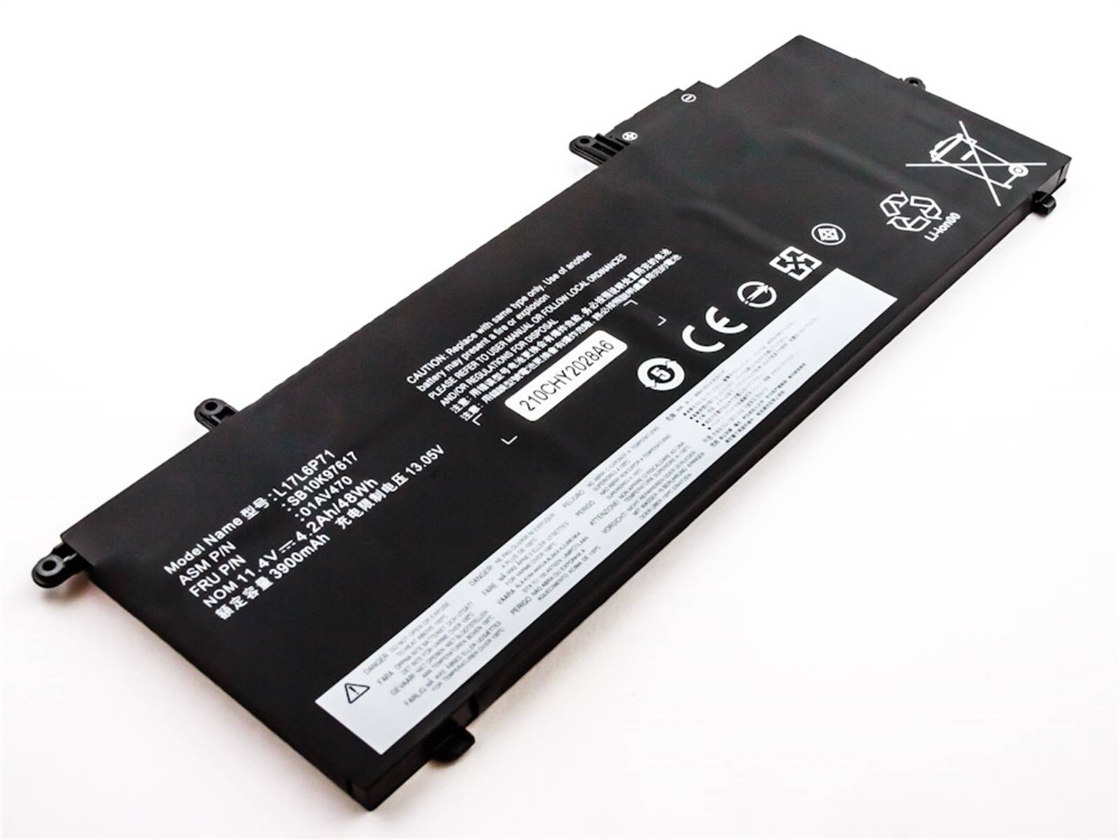 Akku kompatibel mit Lenovo ThinkPad X280-20KES01S0
