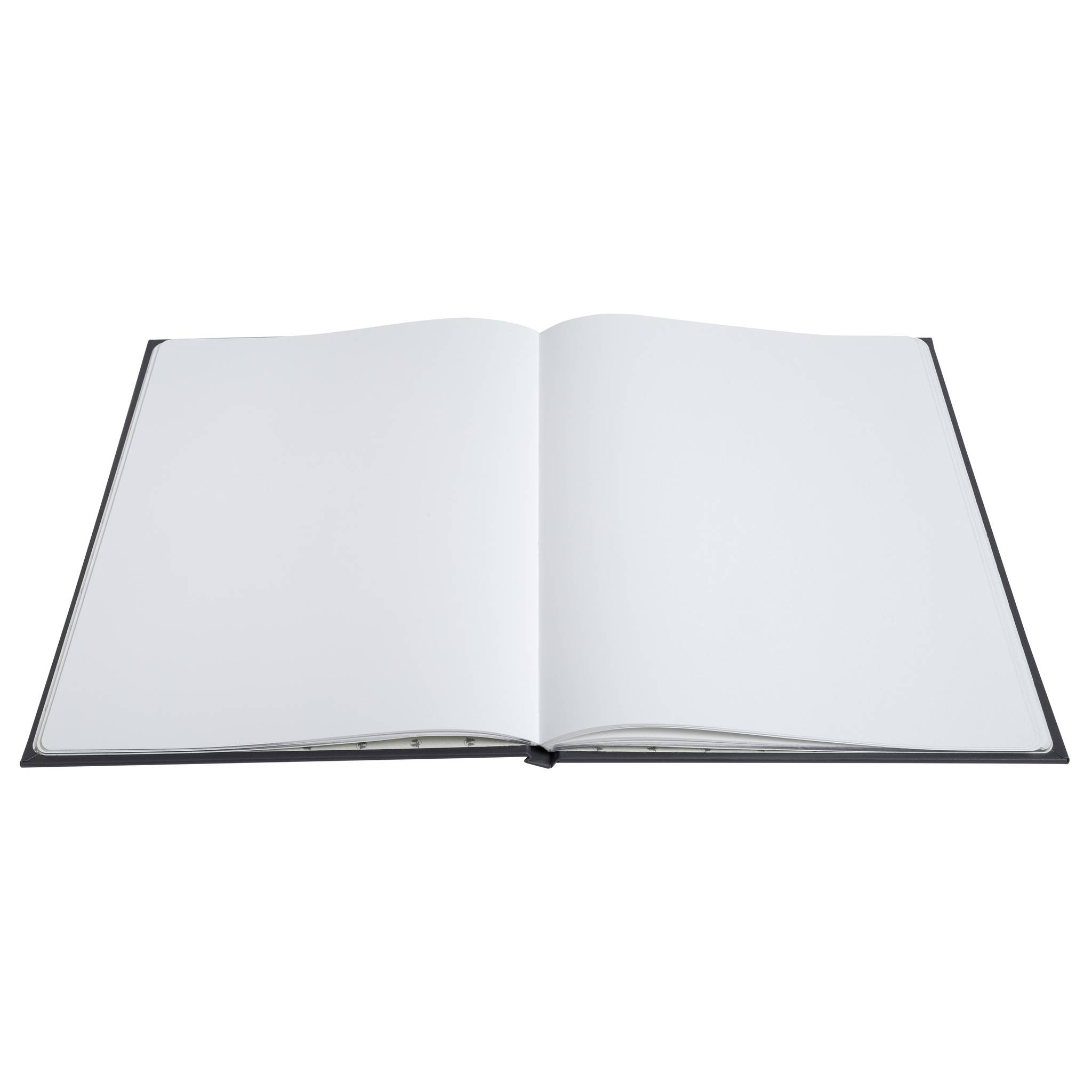 Exacompta Gästebuch100 Seiten silber, 27x22cm, Art elfenbein - Schwarz - 47688E