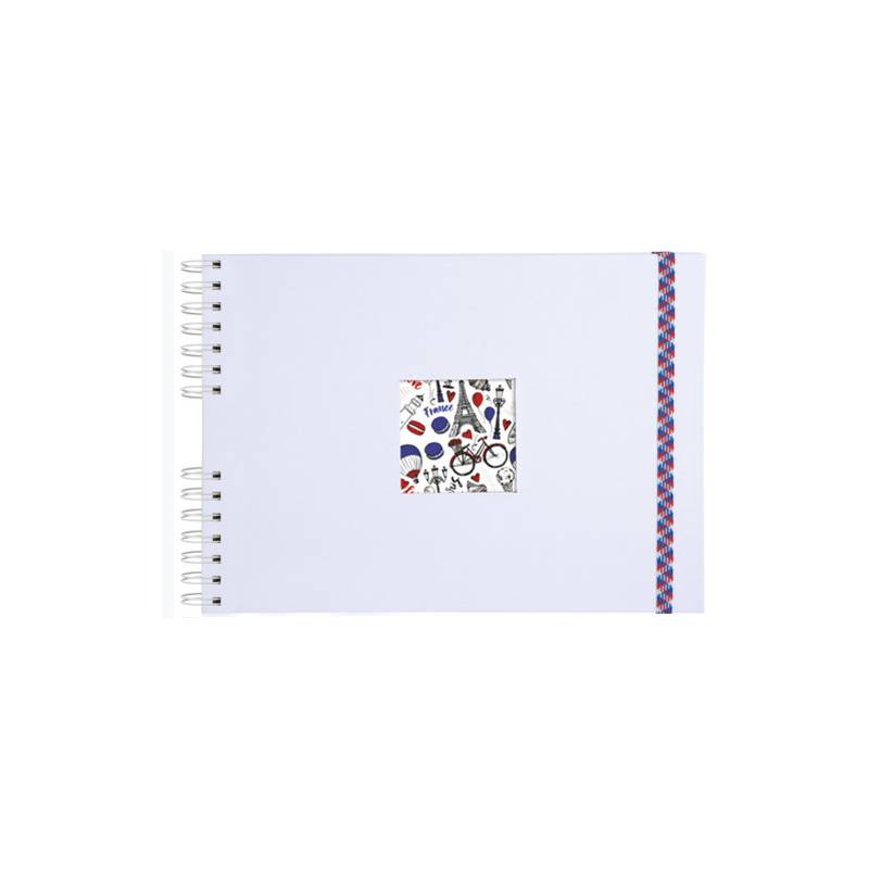 EXACOMPTA Foto-Spiralalbum French'Class, 320 x 220 mm, weiß