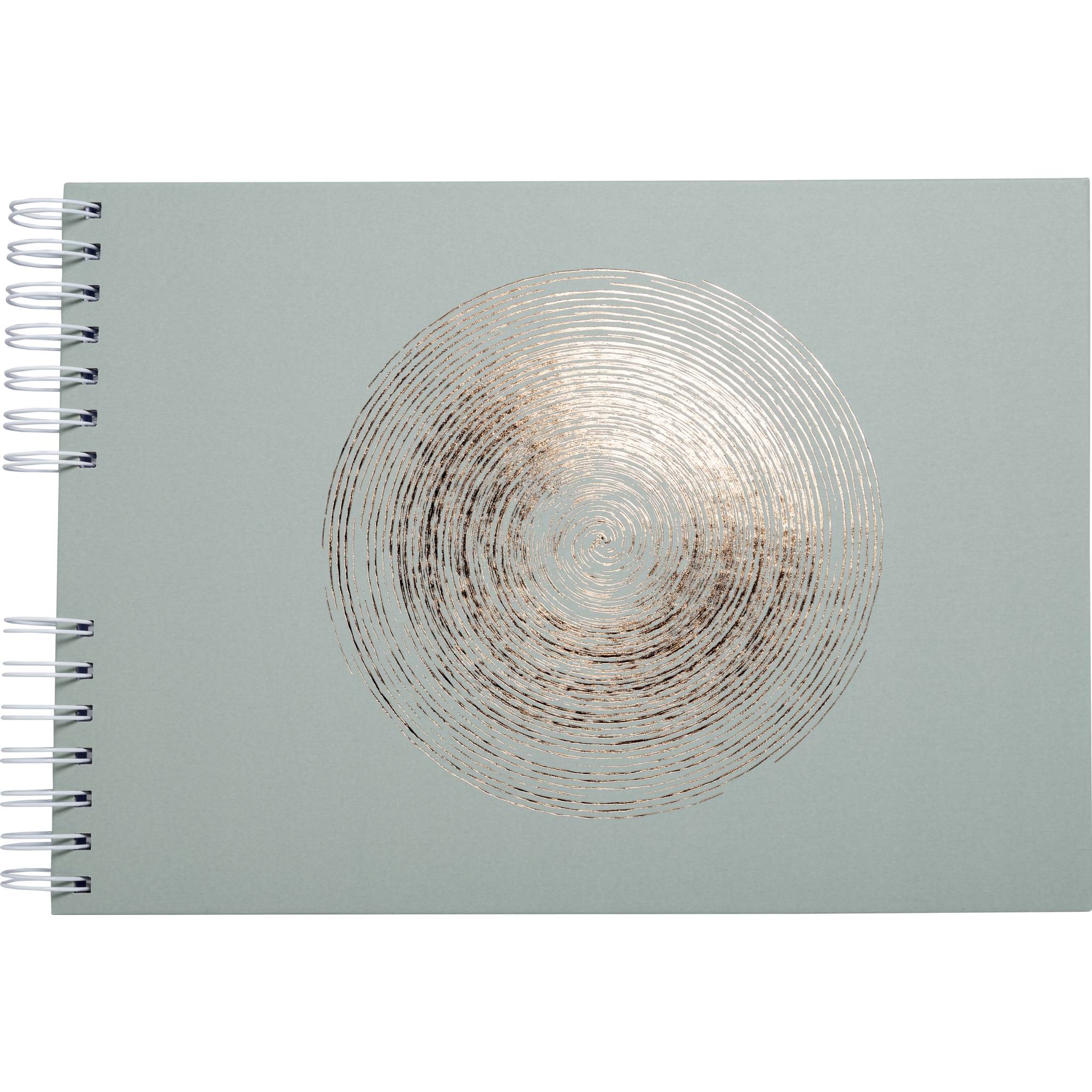 Exacompta Spiralalbum 50 Seiten weiß, 32x22 cm, Ellipse grün - Grün - 16165E