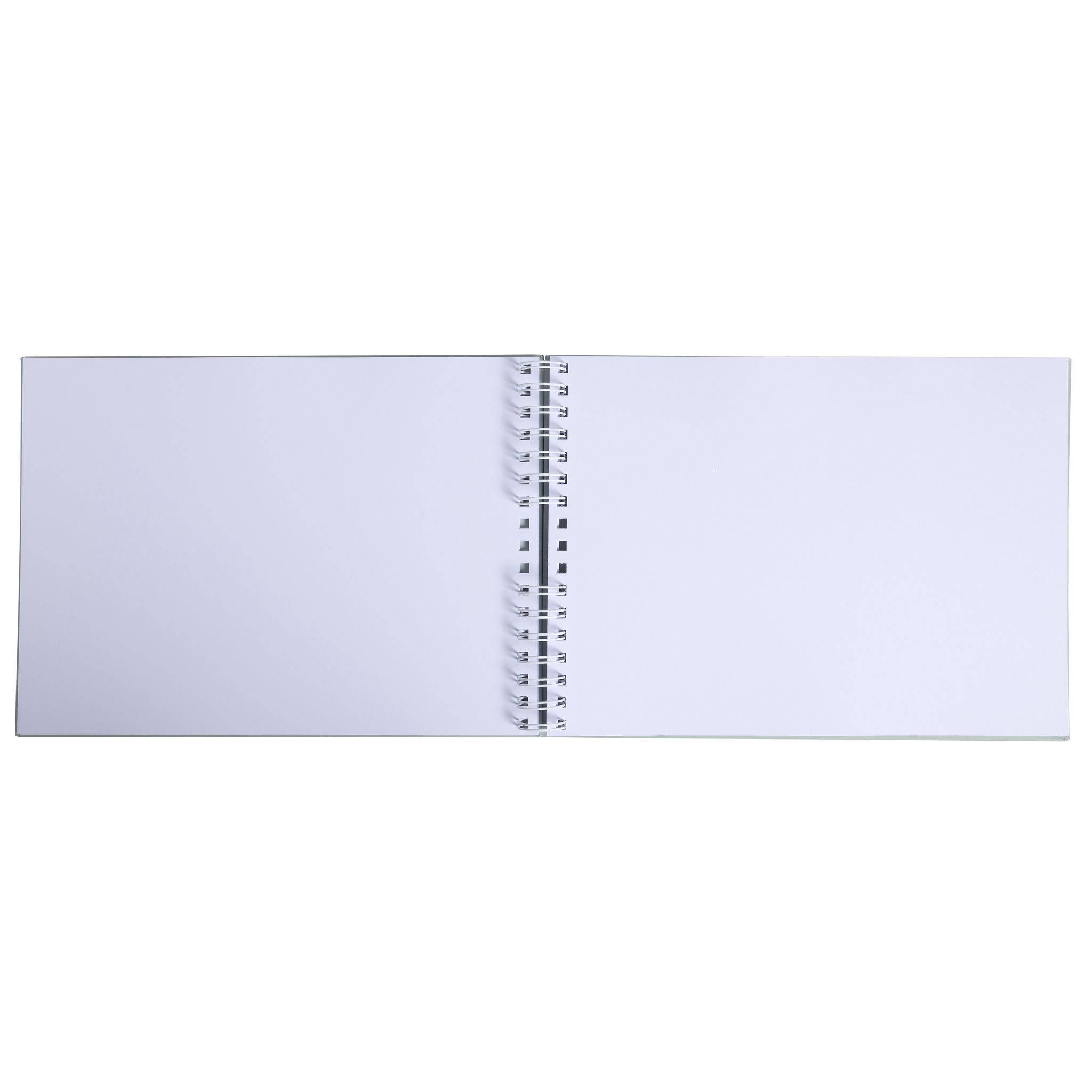 Exacompta Spiralalbum 50 Seiten weiß, 32x22 cm, Ellipse grün - Grün - 16165E