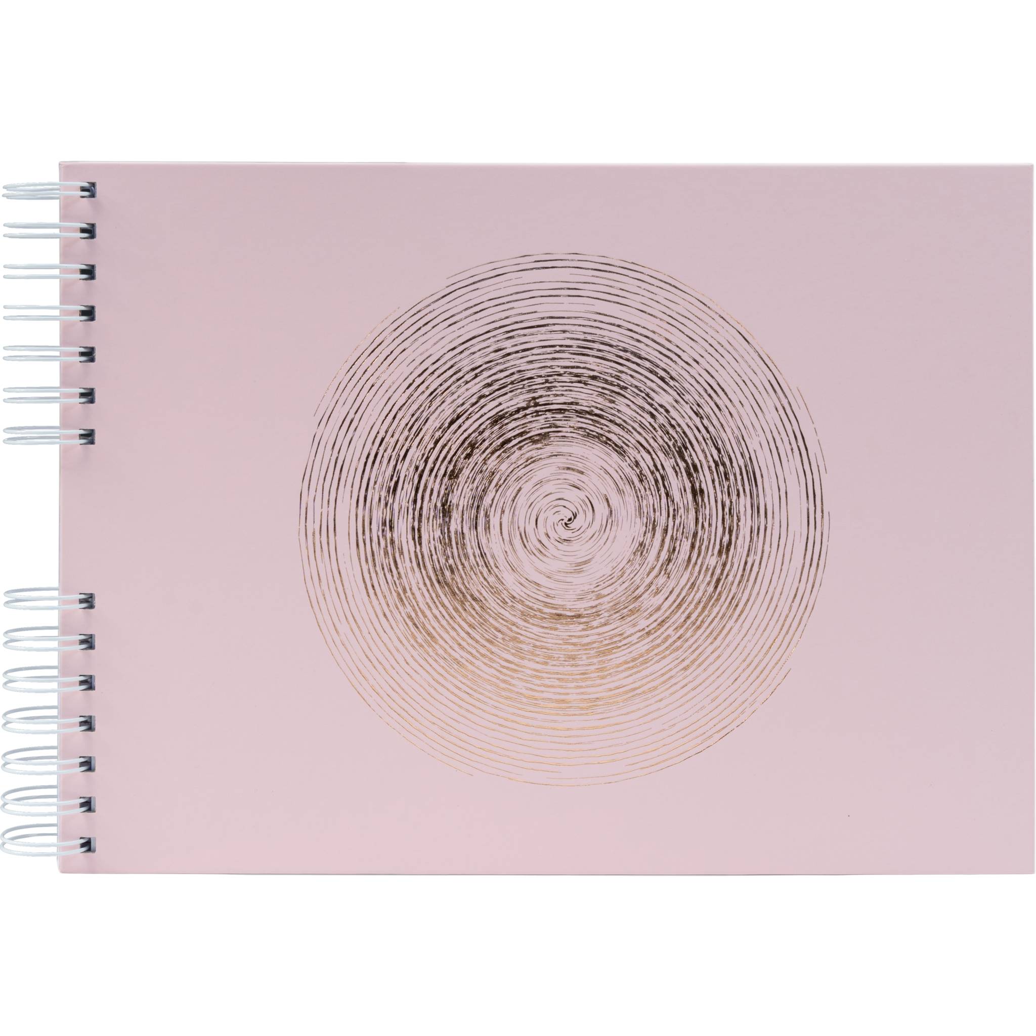 Exacompta Spiralalbum 50 Seiten weiß, 32x22 cm, Ellipse grün - Rosa - 16166E