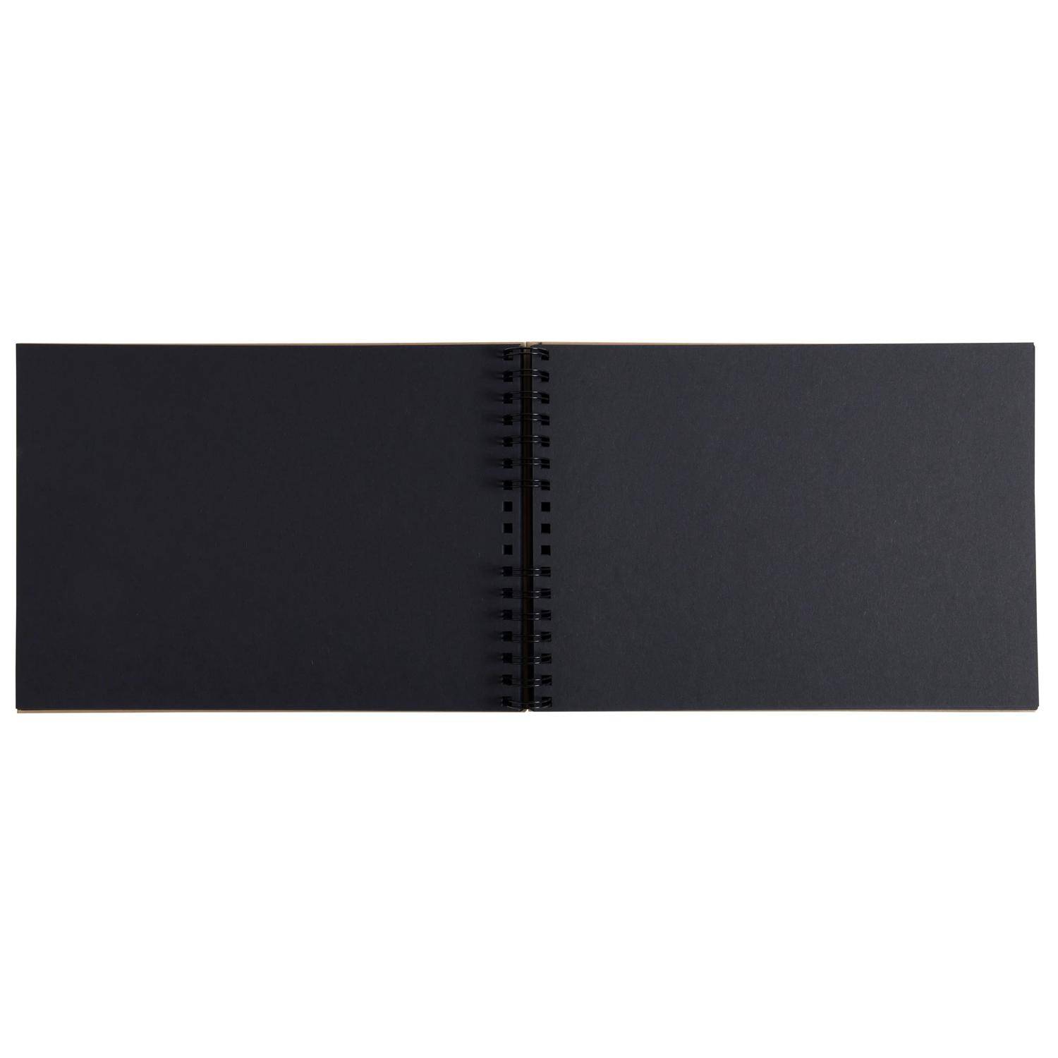 Exacompta Set Scrapbooking Album 32x22cm Kraft Scrap' Addict Kraft braun 16802E