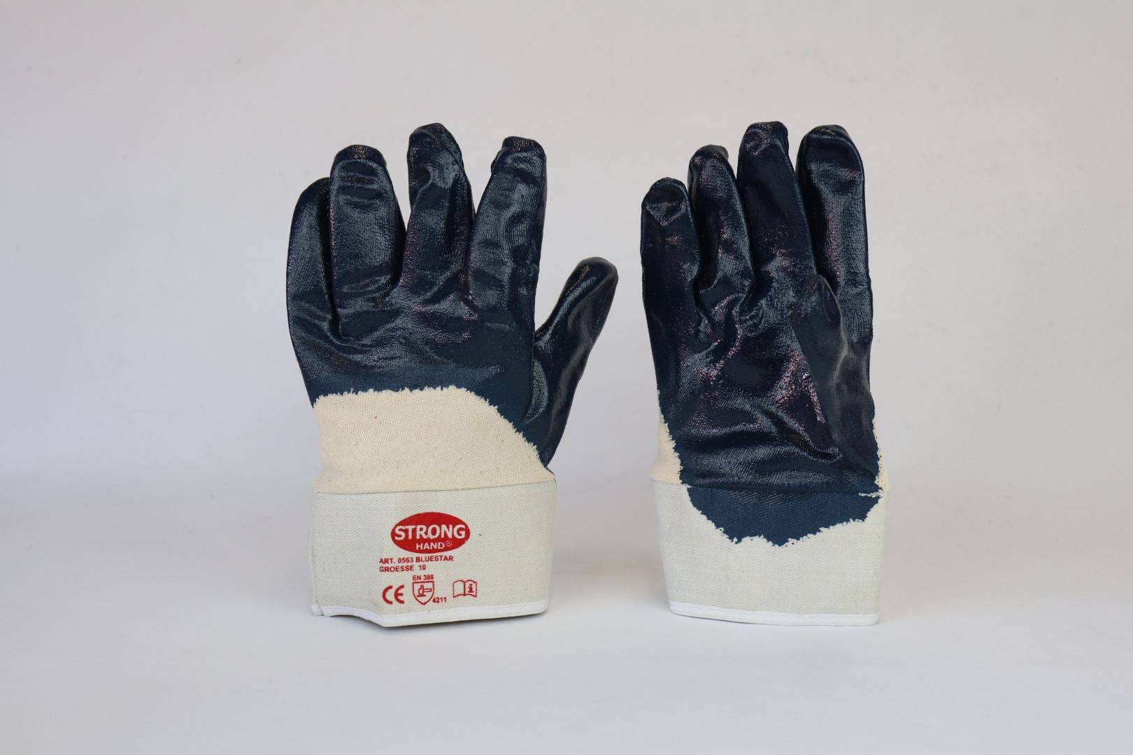 STRONGHAND Arbeitshandschuh BLAUSTAR, Nitril, Gr. 10, 12 Paar