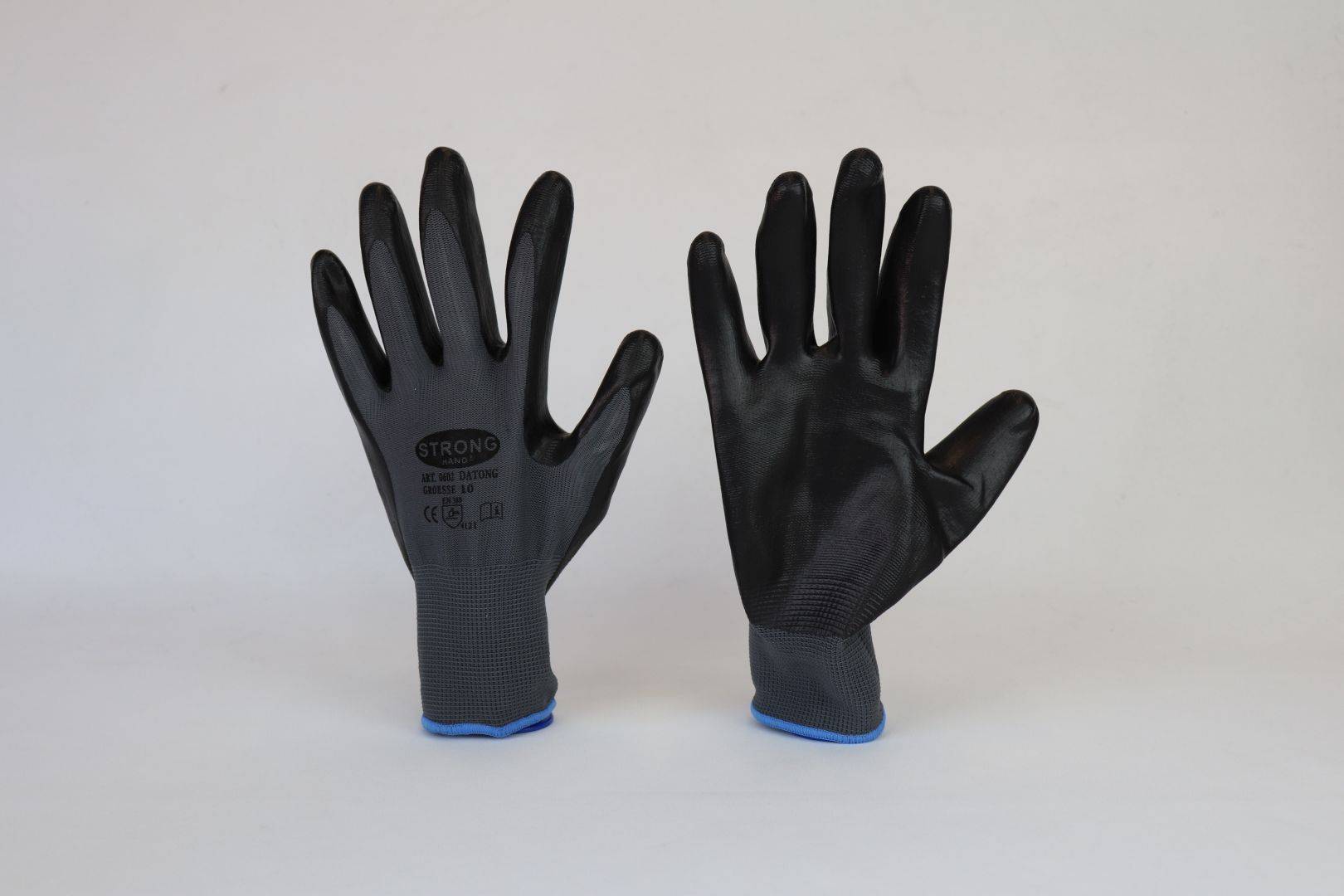 STRONGHAND Arbeitshandschuh DATONG, Nitril, Gr. 10, 12 Paar