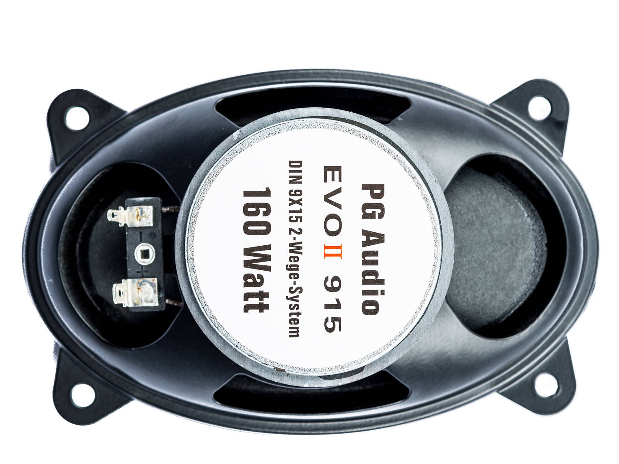 PG Audio 9x15 cm 2 Wege Koax-Lautsprecher 4x6 Zoll 160 Watt 1 Paar