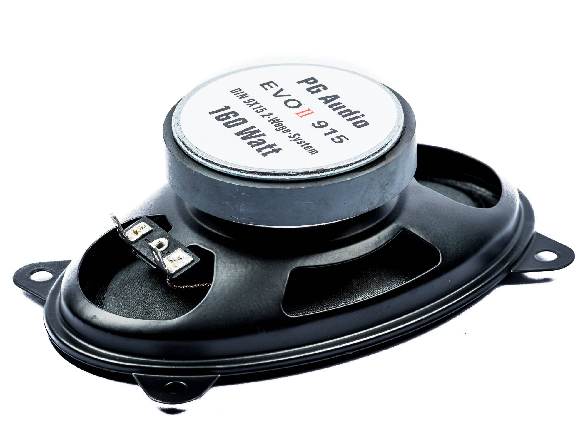 PG Audio 9x15 cm 2 Wege Koax-Lautsprecher 4x6 Zoll 160 Watt 1 Paar