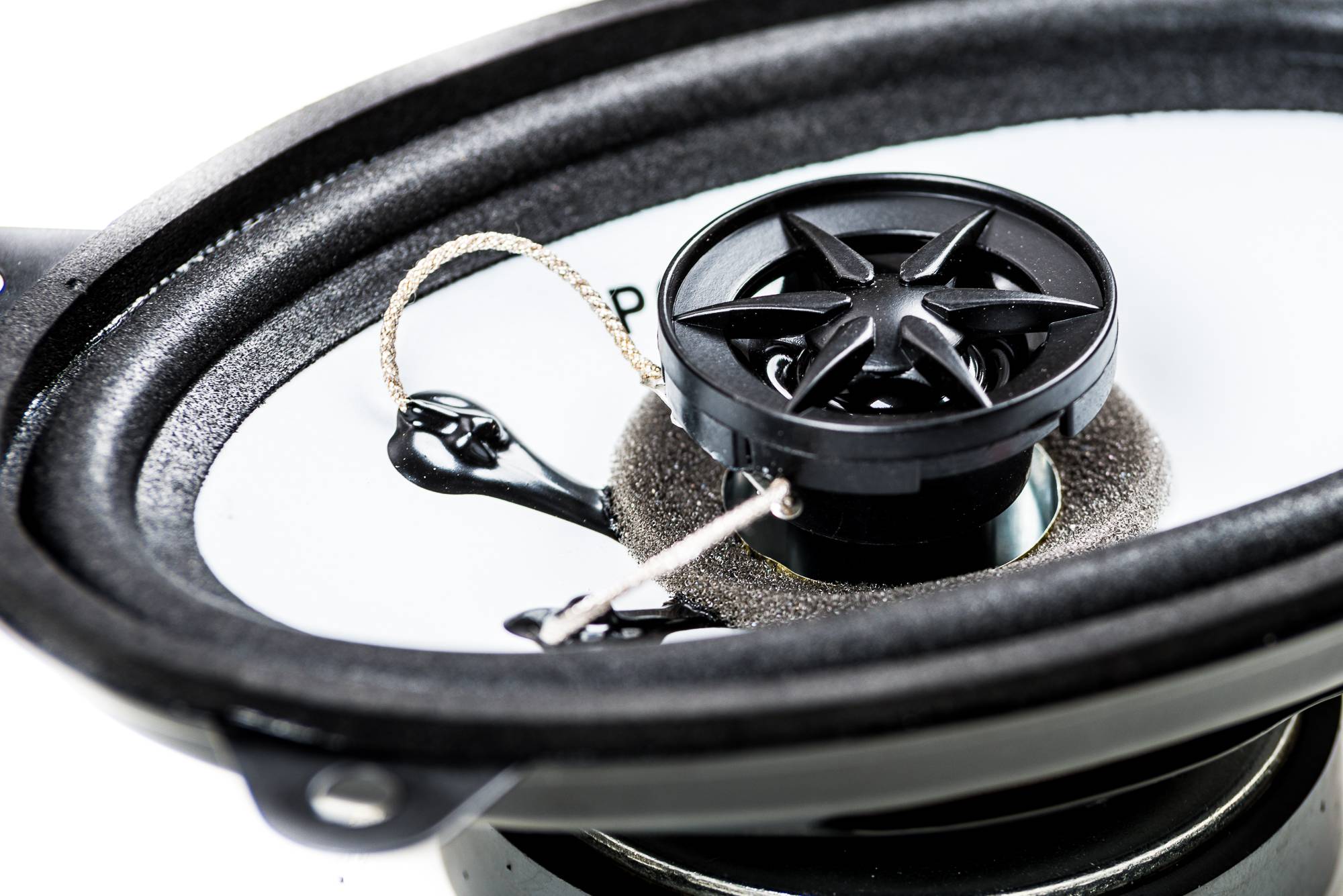 PG Audio 9x15 cm 2 Wege Koax-Lautsprecher 4x6 Zoll 160 Watt 1 Paar