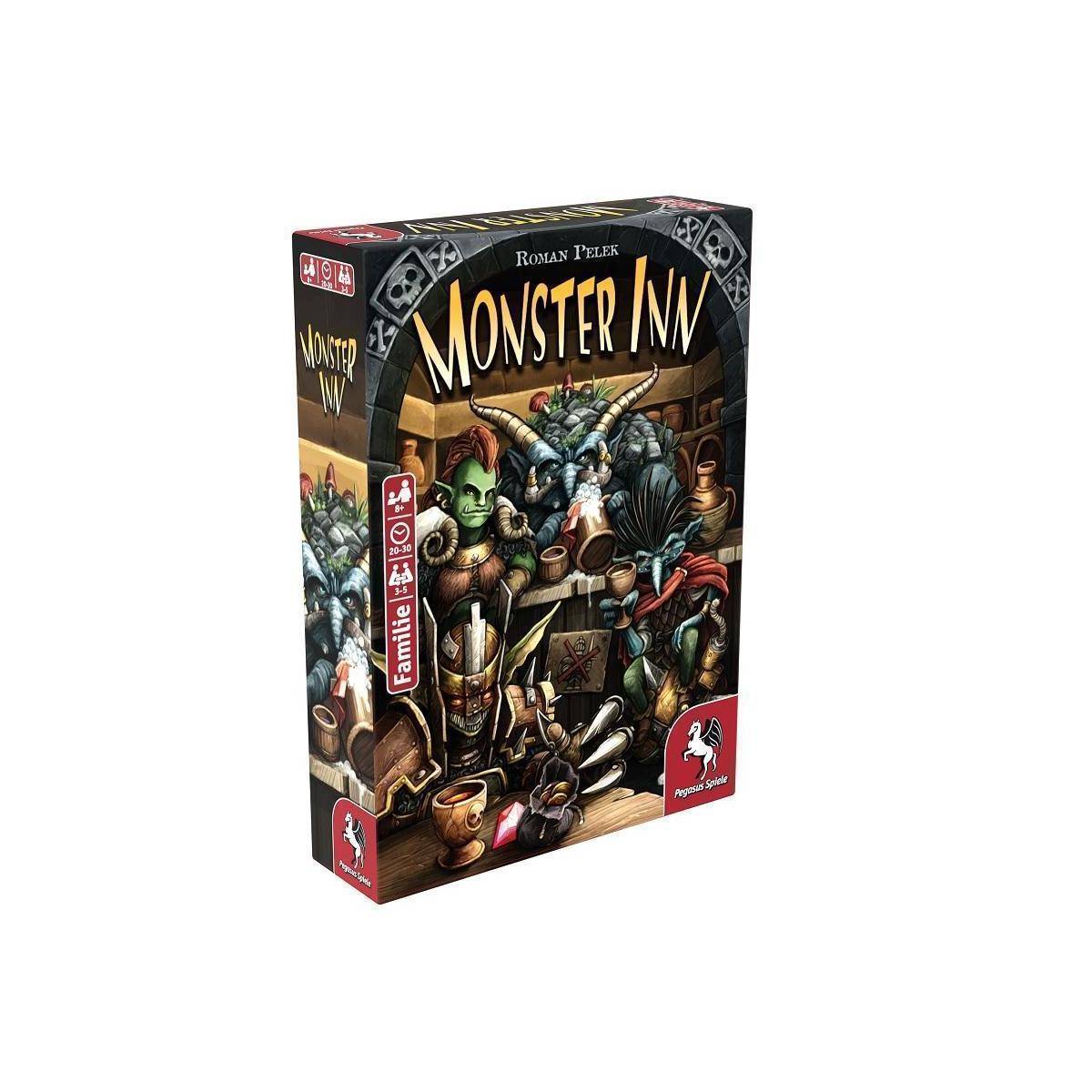 18288G - Monster Inn, Kartenspiel, für 3-5 Spieler, ab 8 Jahren (DE-Ausgabe)