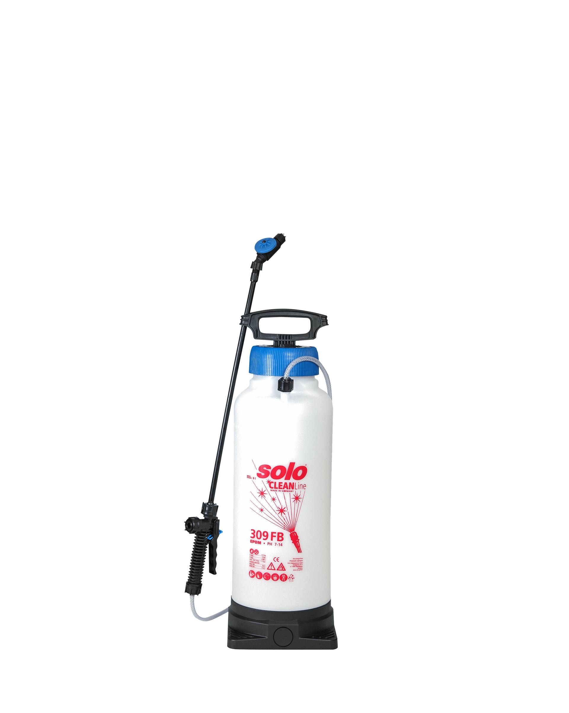 SOLO 309 FB Schaumsprüher mit Standfuß, Füllmenge 9 L, für PH-Wert 7-14
