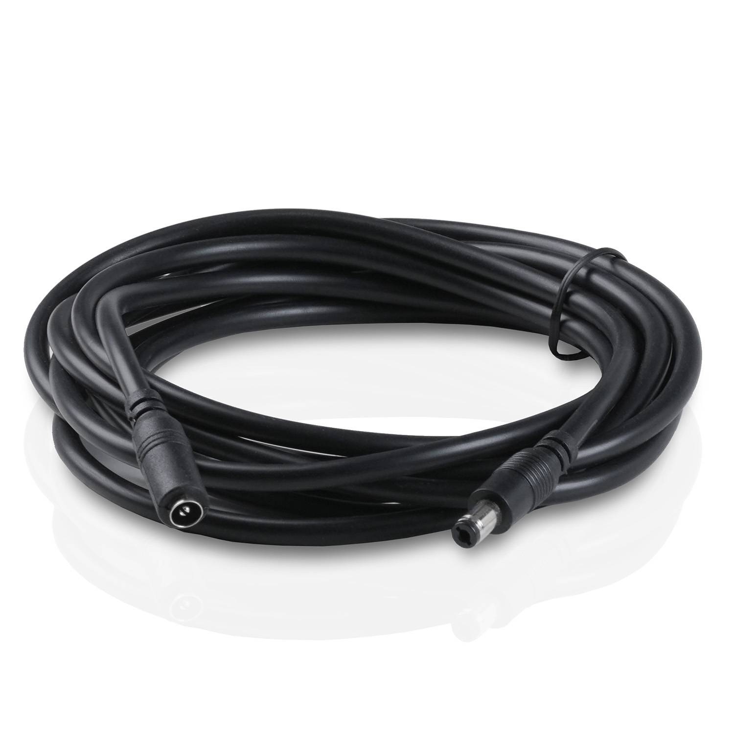 Wicked Chili 3m Verlängerung für Ladegerät & Netzteil für Yealink, Snom, Fanvil Grandstream, Makita DMR 203 202 201 200 (Verlängerungskabel, 5V,