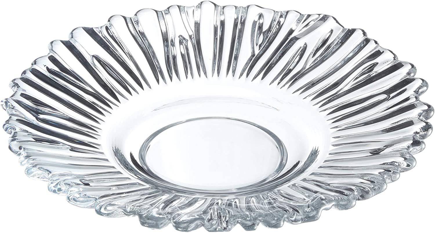 Pasabahce 95961-12-TLG Türkisches Teeglas-Set Aurora, 6 Teegläser und 6 Untersetzer (Kristall-Design)
