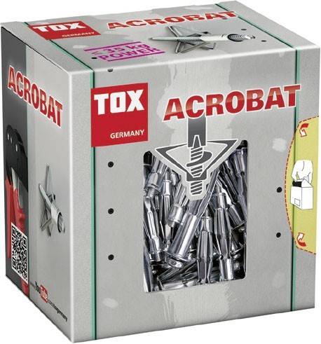 25 Stück TOX-Dübel-Techn. Metall-Hohlraumdübel Acrobat M5/65