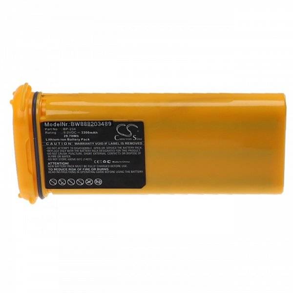 Lithium-Batterie 3300mAh 9V wie BP-234 für Icom IC-GM1600