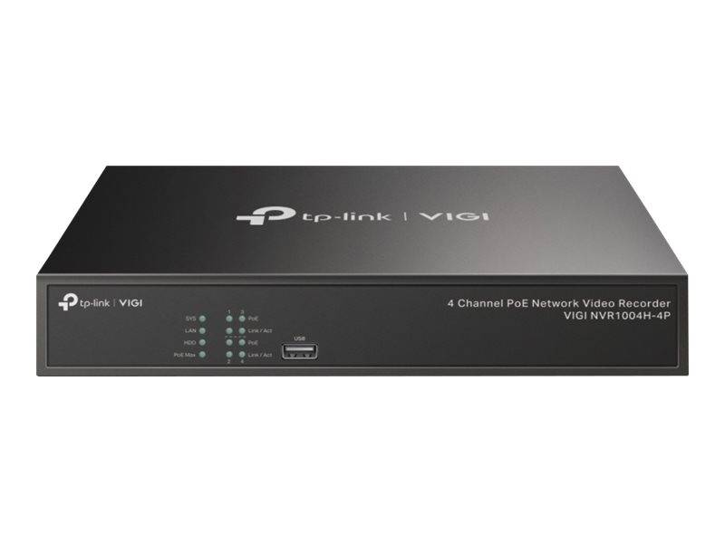 TP-Link VIGI NVR1004H-4P V1 - NVR - 4 Kanäle