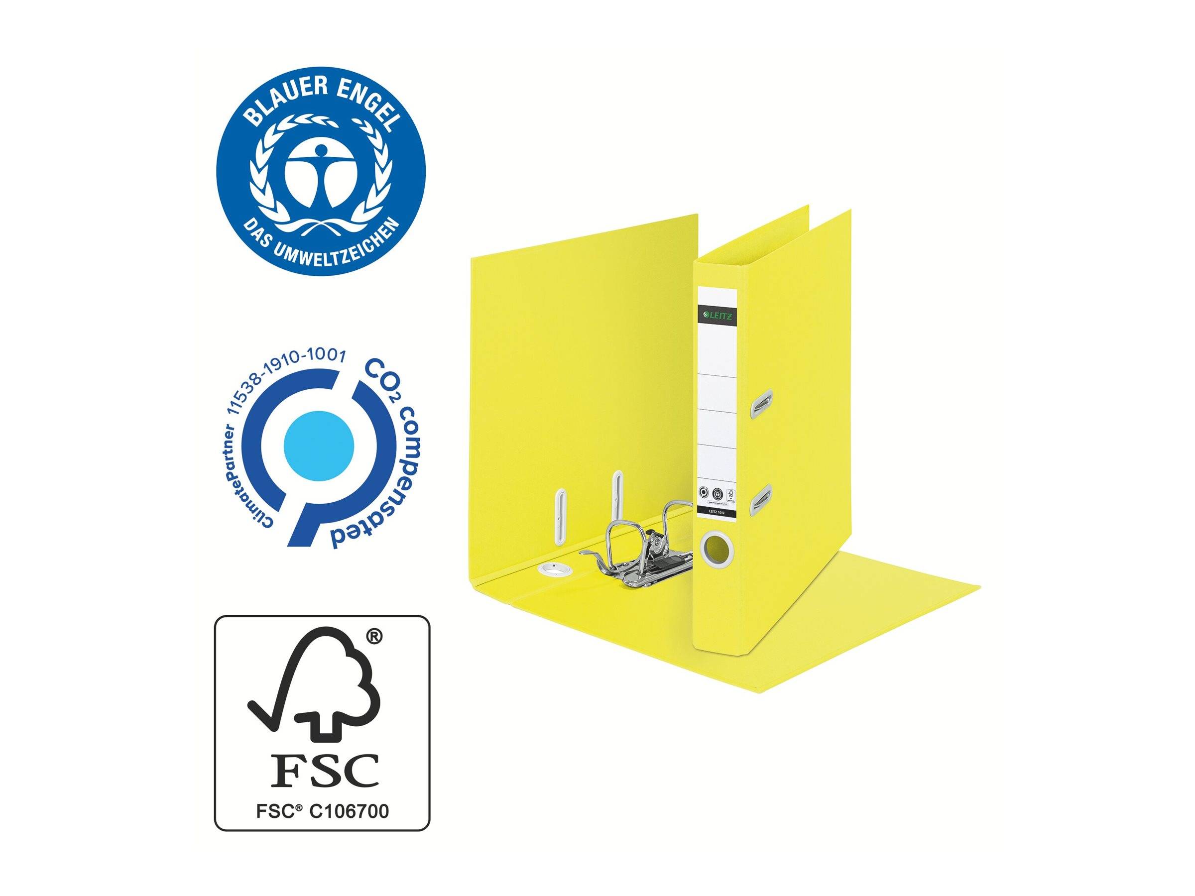 Esselte Leitz 180° Recycle - Aktenordner - Rückenbreite: 55 mm - für A4 (210 x 297 mm)