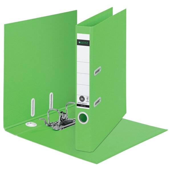 Ordner Recycle 180 Grad A4 schmal 50mm grün