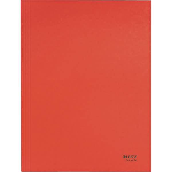 Jurismappe Recycle A4 Karton rot