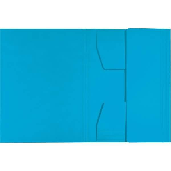 Jurismappe Recycle A4 Karton blau