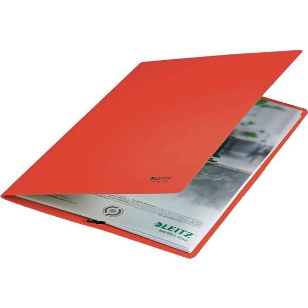 Eckspanner Recycle A4 Karton rot