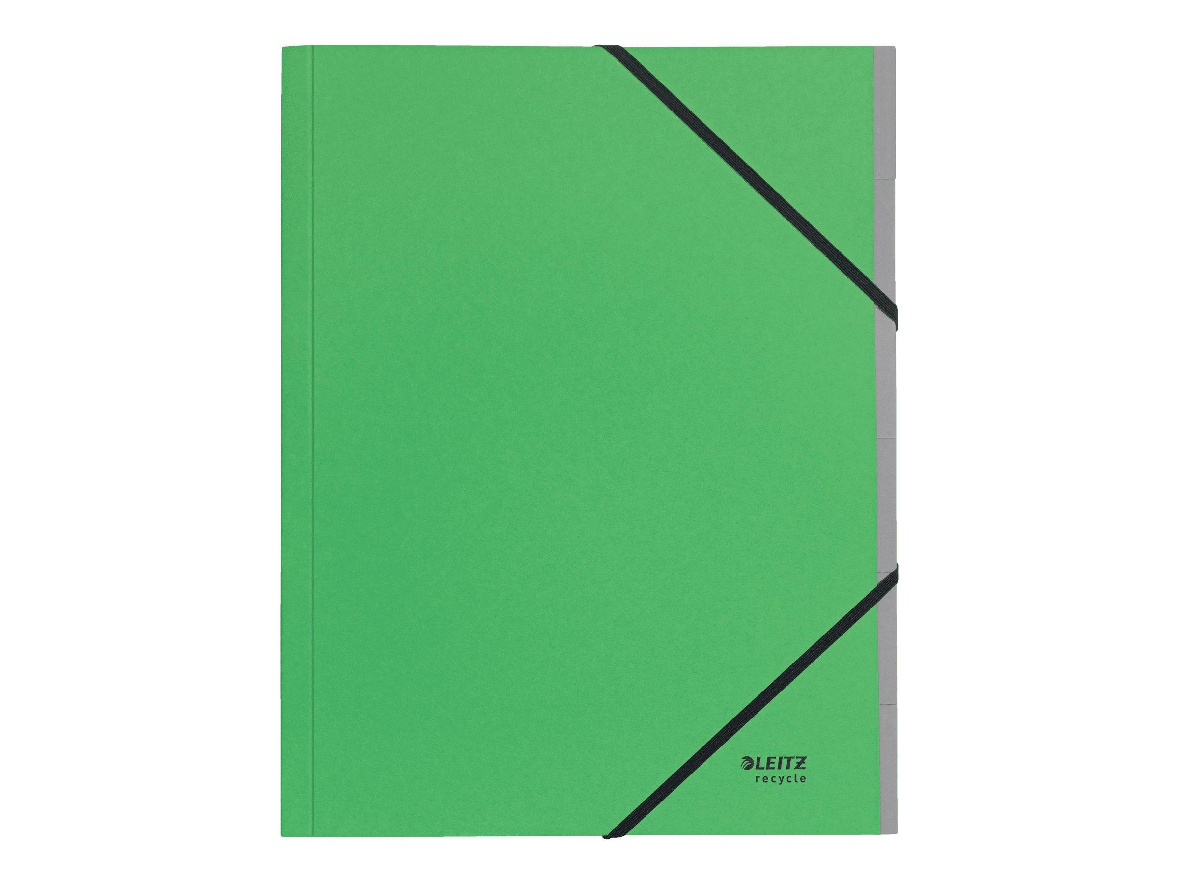 Esselte Leitz Recycle - Gliederungsordner - 6 Teile - Rückenbreite: 6 mm - für A4 (210 x 297 mm)