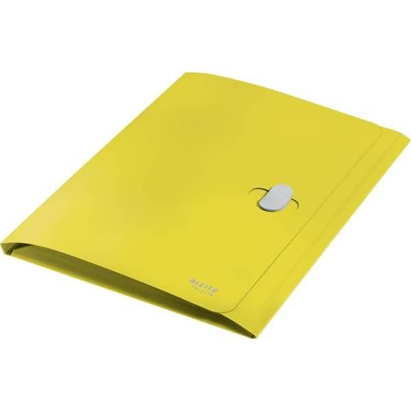 Dokumentenmappe Recycle A4 PP gelb