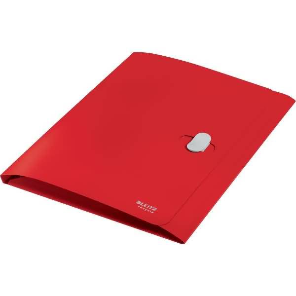 Dokumentenmappe Recycle A4 PP rot