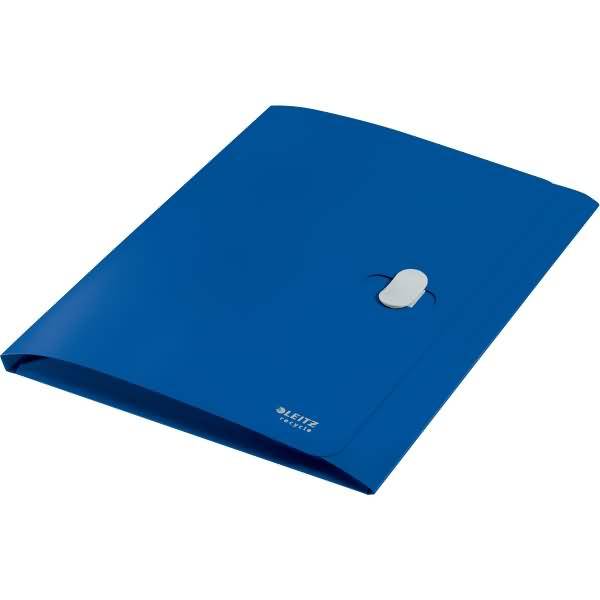Dokumentenmappe Recycle A4 PP blau