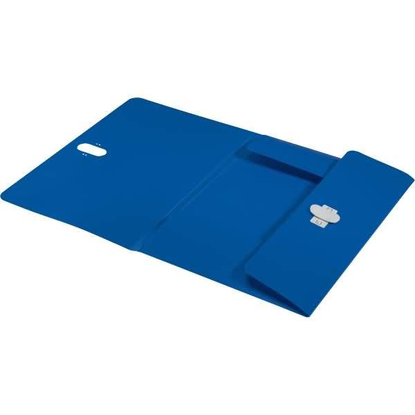 Dokumentenmappe Recycle A4 PP blau