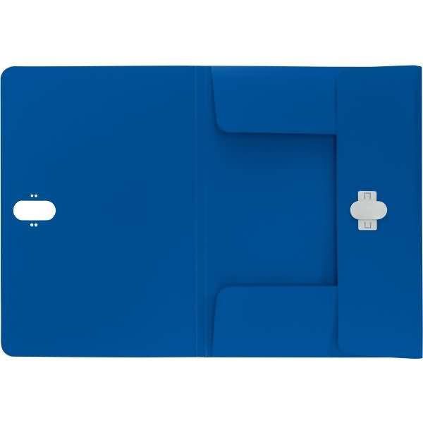 Dokumentenmappe Recycle A4 PP blau