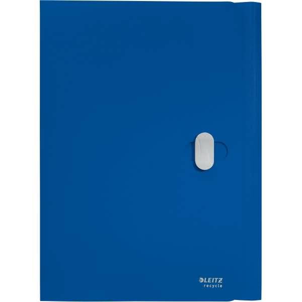 Dokumentenmappe Recycle A4 PP blau