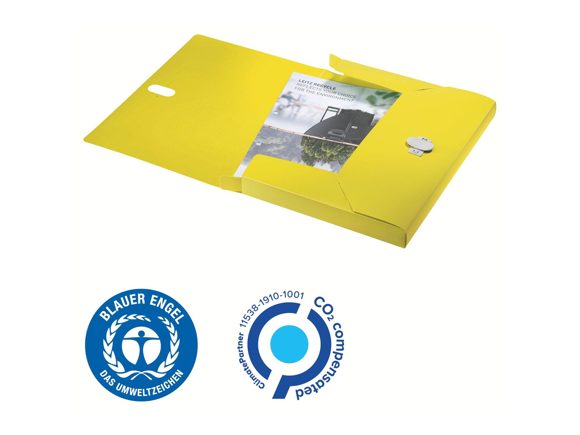 Esselte Leitz Recycle - Aktenbox - Rückenbreite: 38 mm - für A4 (210 x 297 mm)