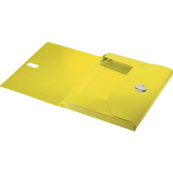 Ablagebox Recycle A4 PP 30mm gelb