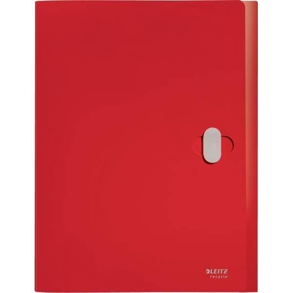 Ablagebox Recycle A4 PP 30mm rot