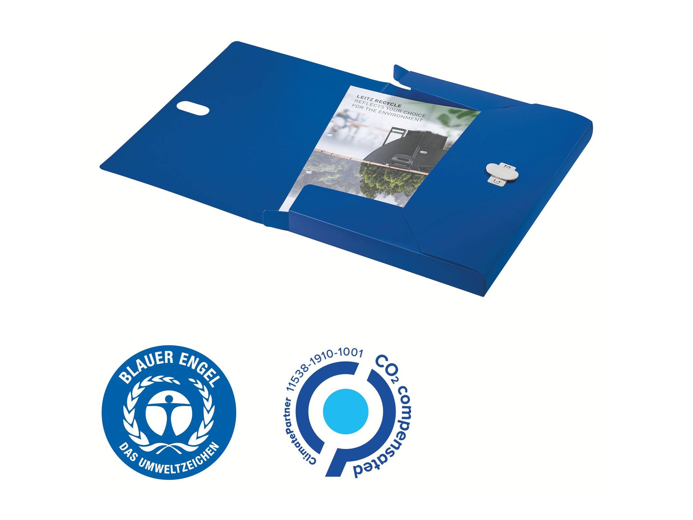 Esselte Leitz Recycle - Aktenbox - Rückenbreite: 38 mm - für A4 (210 x 297 mm)