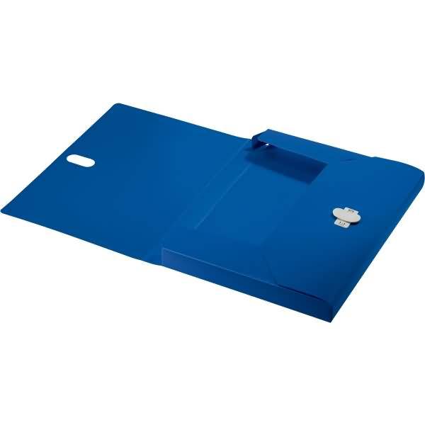 Ablagebox Recycle A4 PP 30mm blau