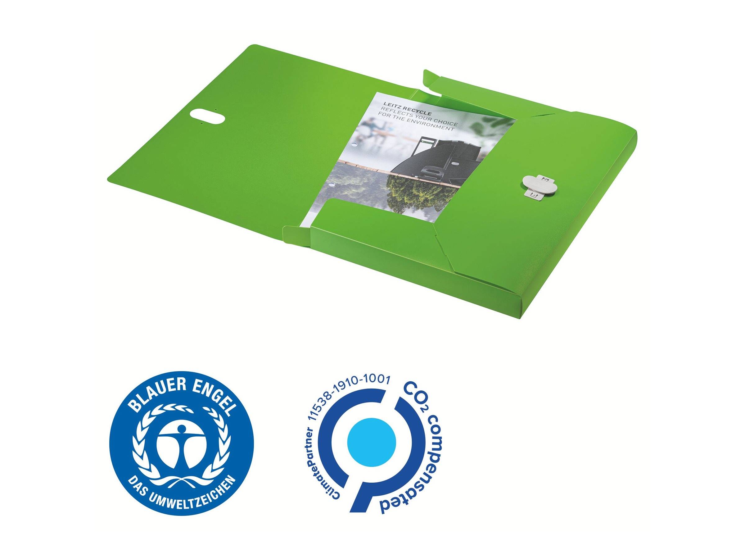 ESSELTE LEITZ - Leitz Recycle - Aktenbox - Rückenbreite: 38 mm - für A4 (210 x 297 mm)