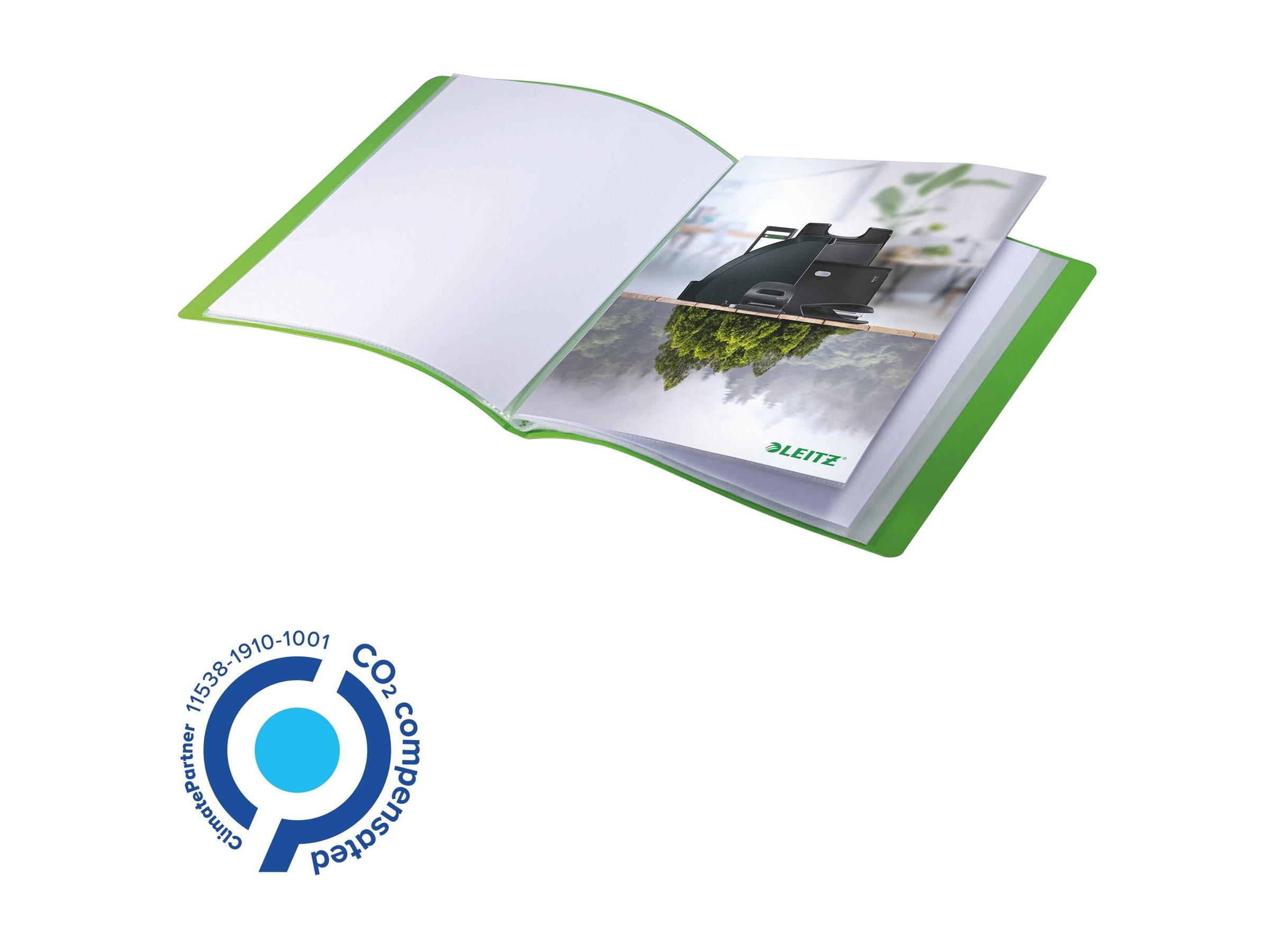 Esselte Leitz Recycle - Sichtbuch - 20 Fächer - 40 Sicht - Rückenbreite: 16 mm - für A4 (210 x 297 mm)